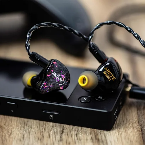 Miniatura 5 de Linsoul ZiiGaat x Fresh Reviews Arete in Ear Monitor, 1DD+4BA Hybrid Earphone IEM, auriculares para juegos con cable, monitor de estudio tuning