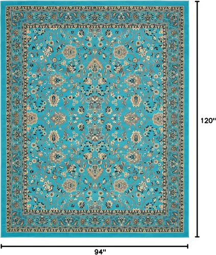 Miniatura 160 de Unique Loom Colección Sialk Hill - Alfombra de área Washington (3 pies 3 pulgadas x 5 pies 3 pulgadas, rectángulo, burdeos/crema)