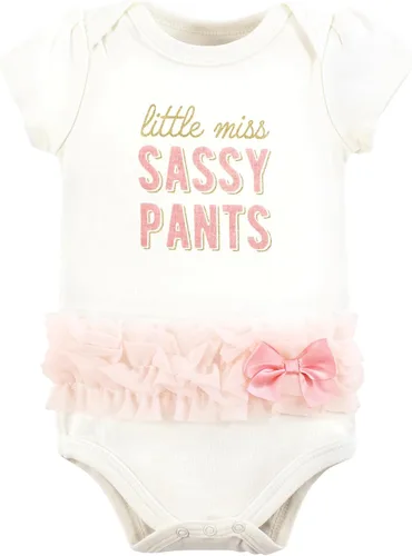 Miniatura 96 de Hudson Baby baby-girls Cotton Bodysuits 3-pack