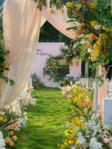 Miniatura 2 de Cortinas de fondo de gasa transparente de 10 x 10 pies (5 x 2 paneles), cortinas de tela de gasa para bodas, cortina larga transparente para sala