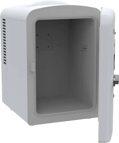Miniatura 5 de Frigidaire EFMIS171 Mini refrigerador retro portátil personal - Ideal para casa, oficina o dormitorio - Incluye asa de transporte, cargador de Blanco