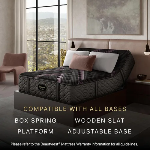 Miniatura 10 de Beautyrest Black Series Two - Colchón tamaño mediano King de 15.5 pulgadas, transpirable, refrescante y de apoyo, certificado CertiPUR-US, prueba