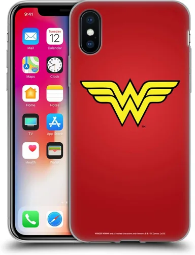 Miniatura 20 de Head Case Designs Funda de gel suave con licencia oficial de Wonder Woman DC Comics Classic Logos compatible con Apple iPhone 7 Plus/iPhone 8 Plus