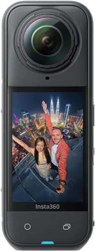 Miniatura 12 de Insta360 Paquete FlexiCare X5 – Cámara de acción impermeable 8K de 360°, luz baja, efecto selfie stick invisible, lente resistente y reemplazable