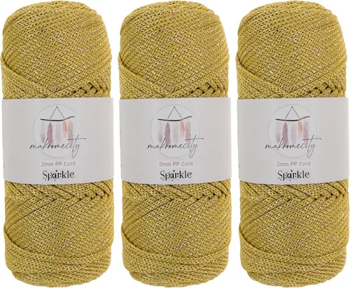 Miniatura 64 de Makromecity, Cordón de macramé de poliéster de 2 mm x 38 m (125 yardas) 2 mm de polipropileno, cordón de macramé para crochet, bolsas de macramé