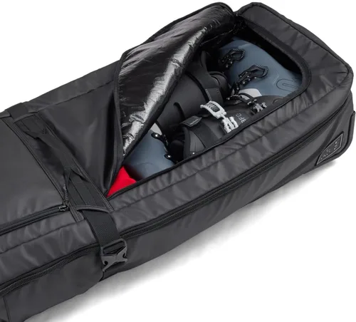 Miniatura 8 de evo Bolsa de rodillos de esquí y snowboard de lujo con cubo de embalaje, bolsa de equipo de botas de esquí compatible con TSA con ruedas