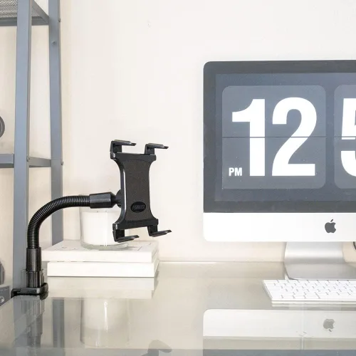 Miniatura 6 de ARKON Mounts TAB131 - Soporte universal para tablet compatible con iPad Air, iPad 4 3 2, Galaxy Note 10.1 Pro12.2 Retail Black y TAB086-12 Soporte