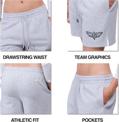 Miniatura 5 de Ultra Game Pantalones cortos de baloncesto oficiales de la WNBA para mujer