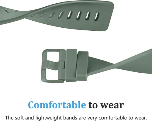Miniatura 7 de Vancle Correa para Fitbit Versa - Pulsera deportiva de repuesto para mujeres y hombres