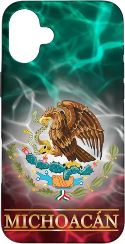 Miniatura 22 de Funda para iPhone 11 con la bandera de México de Michoacán, funda con orgullo de raíces mexicanas