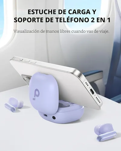 Miniatura 2 de Soundcore P40i by Anker, auriculares inalámbricos con cancelación de ruido, cancelación de ruido adaptativa a ambientes, graves pesados, tiempo