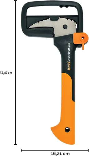 Miniatura 6 de Fiskars Hookaroon de 12 pulgadas, mango de agarre antideslizante con hoja puntiaguda y angular, herramienta de jardinería para rotar, arrastrar