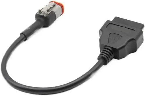 Miniatura 3 de 4PIN to 16PIN obd2 Fit for HAR-David Ha Motorcycle Adapter