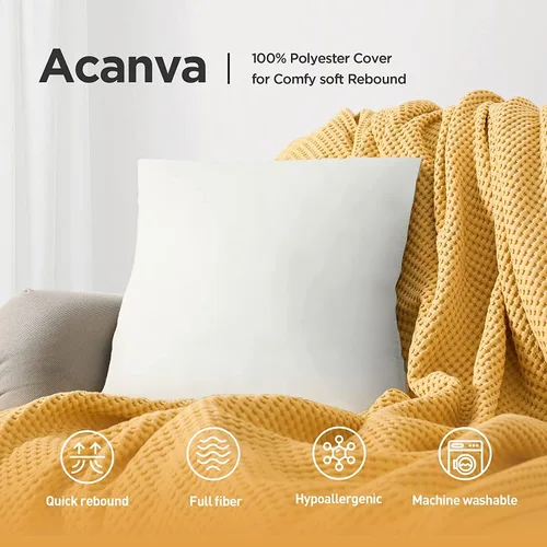 Miniatura 2 de Acanva - Relleno de polietileno para almohada