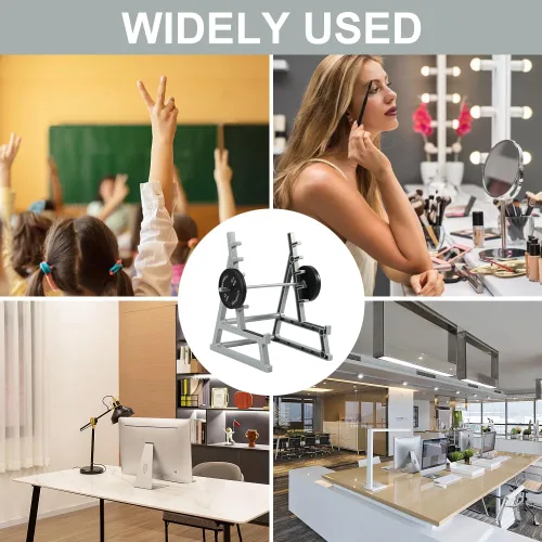Miniatura 6 de Soporte para Barra de Halterofilia Porta Lápices, Soporte para Barra de Sentadillas Porta Lápices para Entusiastas del Fitness y Fans