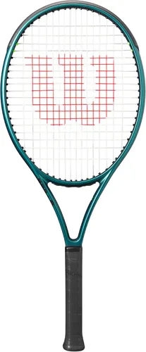 Wilson Raqueta dura de tenis para niños, jóvenes, estudiantes de escuela primaria, modelo de rendimiento, 25-26 pulgadas (encordado)