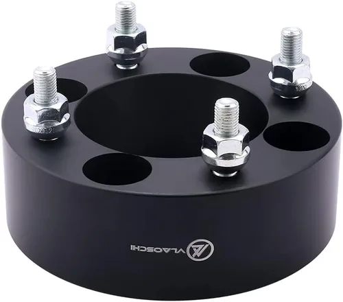 Miniatura 8 de Espaciadores de Rueda Forjados en Negro 4x115 para ATV de 2 Pulgadas con Pernos de 10x1.25 Compatibles con Yamaha Arctic-Cat de 4 Lug 4/115 para 300