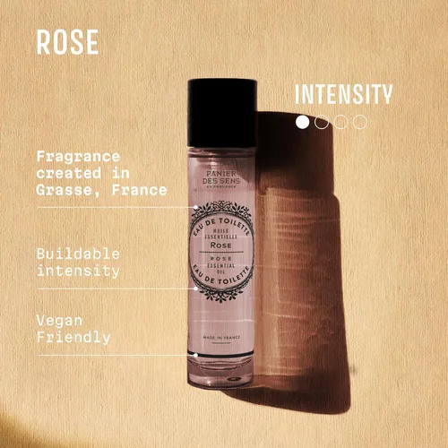 Miniatura 2 de Panier des Sens - Eau de Toilette - Perfume Rosa para Mujer - Fragancia Natural y Floral - Cabello y Cuerpo - Eau de Toilette para Mujer Hecho