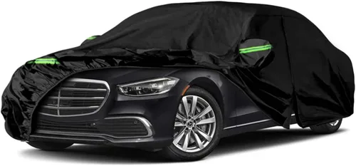 Miniatura 13 de Funda para coche compatible con Mercedes Benz ML/GLE Class 230 250 280 300 320 350 de 2006-2025, de 6 capas, 210T, resistente al viento, impermeable