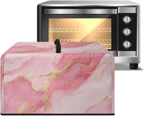 Miniatura 25 de Cubierta de horno de microondas de convección para encimera, tostadora, horno, protector de electrodomésticos para decoración de cocina del hogar