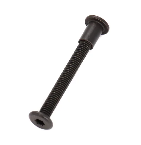 Miniatura 13 de Kit de repuesto de tornillos para cuna de bebé, 100 piezas M6x15mm/0.984 in/1.378 in/1.772 in/2.165 in/2.559 in/2.953 in/2.953 in Negro Hex Drive