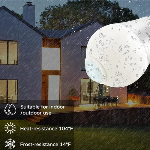 Miniatura 6 de Bombillas con sensor de movimiento, 13 W (equivalente a 100 W) detector de movimiento activado automáticamente desde el atardecer hasta el amanecer