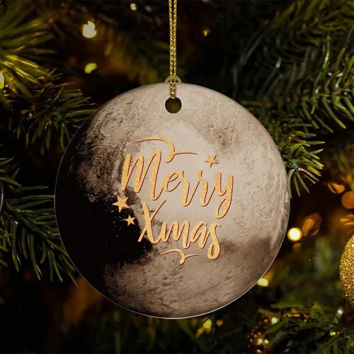 Adornos para árbol de Navidad, planeta galáctico cósmico, adorno de Navidad, adorno de recuerdo, decoración del hogar, órbita planetaria, colgantes,