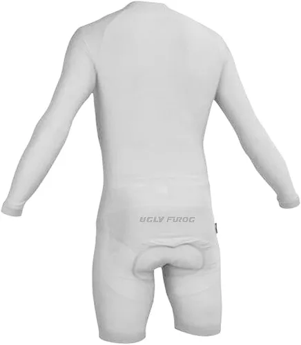 Miniatura 12 de UGLY FROG Traje de triatlón para hombre de manga corta Jersey de piernas cortas Skinsuit Tri Kit Ciclismo Skinsuit Team Bike Ropa