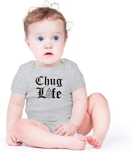 Miniatura 2 de AW Fashions Chug Life - Body para bebé divertido, lindo y cómodo - Ropa de moda para recién nacidos
