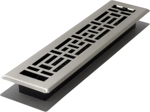 Miniatura 23 de Decor Grates Registro de suelo oriental AJH412-RB, 4 x 12 pulgadas, acabado de bronce frotado bronce (Rubbed Bronze Finish)
