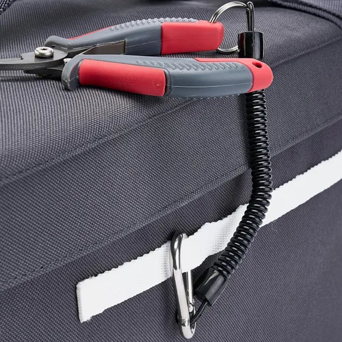 Miniatura 8 de Plano Bolsa de aparejos de pesca de vanguardia para fines de semana, base impermeable moldeada, almacenamiento espacioso, mangas de herramientas