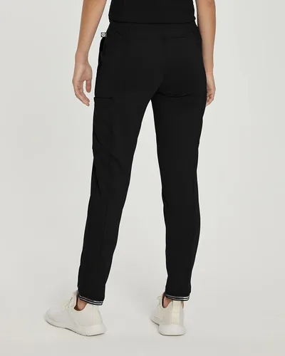 Miniatura 3 de Urbane Impulse - Pantalones deportivos de corte ajustado y elástico extremo de 4 piezas para mujer 9208