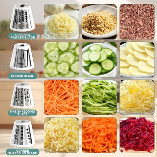 Miniatura 3 de Accesorio de corte y trituración para batidora de pie KitchenAid, rallador de queso para KitchenAid, ensaladera, molinillo de especias, apto
