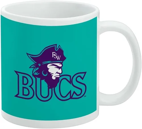 Miniatura 209 de GRAPHICS & MORE Taza de café de cerámica con logotipo secundario de la Universidad Bob Jones, tazas de regalo novedosas para café, té y bebidas Logo