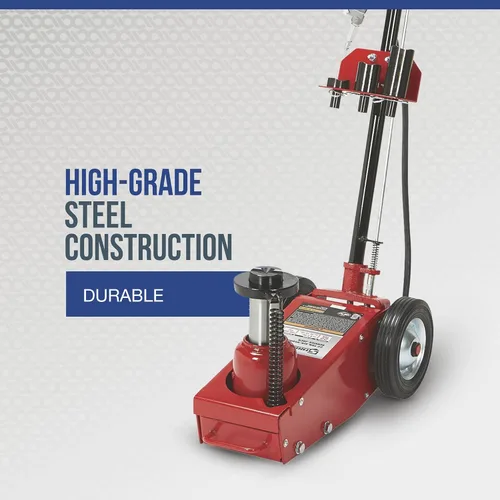 Miniatura 3 de Strongway Gato de Piso de Servicio Neumático/Hidráulico de Elevación Rápida de 22 Toneladas