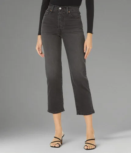 Miniatura 4 de Levi's Ribcage - Pantalones de mezclilla de corte recto al tobillo para mujer