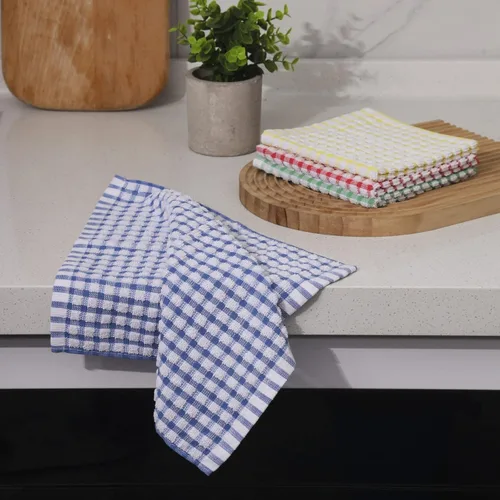 Miniatura 5 de Paños de cocina 12 piezas, trapos absorbentes de algodón a granel, paños de limpieza perfectos para uso doméstico y comercial