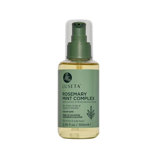 Miniatura 19 de Luseta - Suero capilar de cúrcuma y colágeno para cabello dañado y adelgazante, tratamiento de aceite fortalecedor que evita la rotura para mujeres