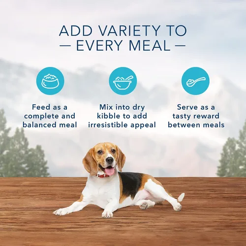 Miniatura 4 de Blue Buffalo Wilderness - Alimento húmedo para perros adultos, peso saludable, alto en proteínas y sin granos, receta de pavo y pollo, lata de 12.5