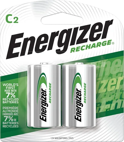 Miniatura 5 de Energizer Baterías recargables C y D, paquete combinado precargado de baterías C y D, 4