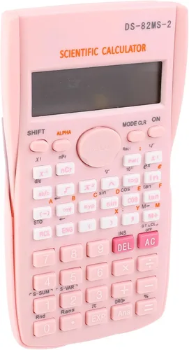 Miniatura 3 de Calculadora científica, calculadora de oficina de 12 dígitos y 240 funciones, calculadora multifunción para estudiantes de pantalla grande con tapa