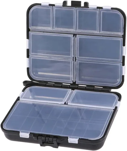 Caja de aparejos de pesca, aparejos de pesca, equipo de pesca de agua salada, cebo de pesca, herramientas multiuso, señuelo de lubina, señuelos de