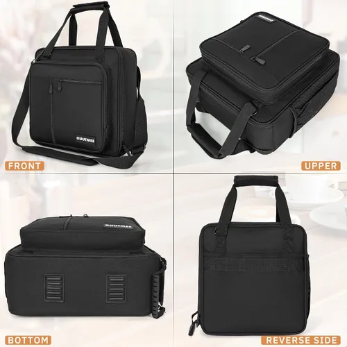 Miniatura 4 de Bolsa de transporte OUUTMEE para cafetera compatible con Keurig K-Mini o K-Mini Plus, bolsa de almacenamiento portátil para cafetera de una sola