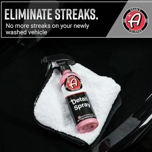 Miniatura 4 de Adam's - Spray para detalles (2 unidades) - Spray de detallado rápido sin agua para detalles de automóviles, lavado, pulido y barnizado de vehículos