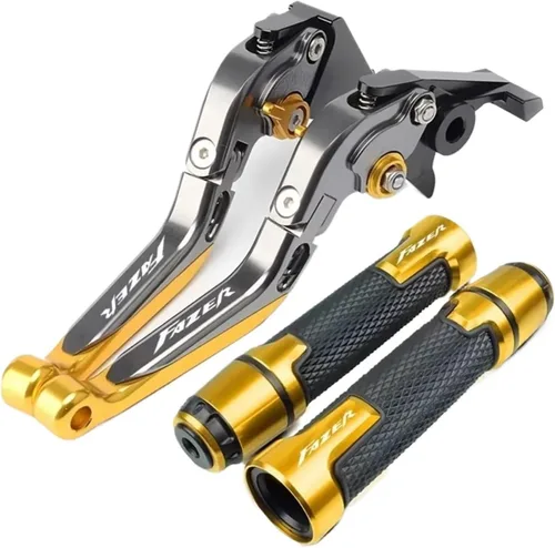 Miniatura 17 de Compatible with Yamaha FAZER FZ1 FZ6 FZ8 FAZER XJ6 FAZER FZ 1/6/8 Motorcycle CNC Adjustable Folding Extendable Brake Clutch Levers Handle(NO.1)
