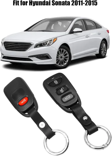 Miniatura 3 de Llavero para llave de coche compatible con Hyundai Sonata 2011-2015, reemplazo de control remoto sin llave 95430-3Q000 95430-3Q001, FCC ID