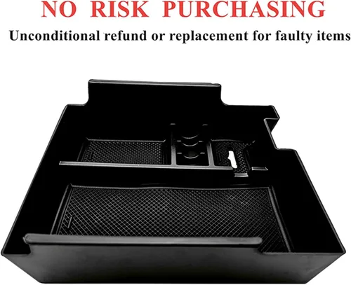 Miniatura 7 de Organizador de Consola Central Caja de Almacenamiento Interior compatible con Ford Explorer 2019 2018 2017 2016 2015 2014 2013 2012 Accesorios