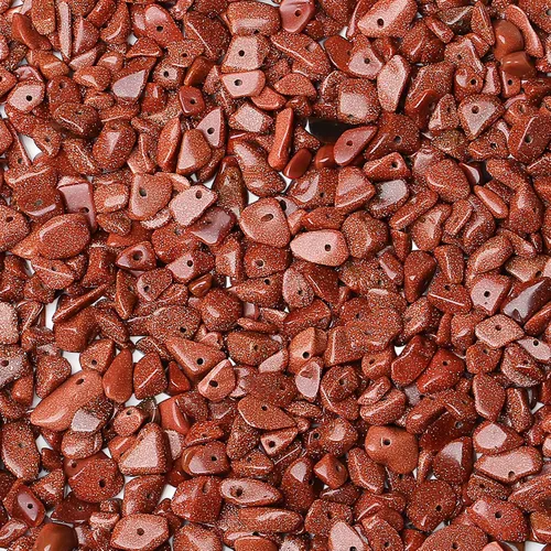 Miniatura 38 de ZHIYUXI 400 cuentas para hacer joyas, cuentas multicolor de 0.197-0.315 in, piedras preciosas de piedra natural, cuentas sueltas irregulares a