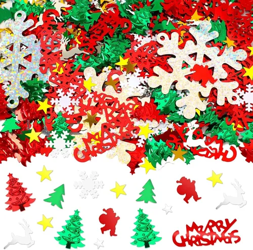Miniatura 10 de MARFOREVER Decoraciones de confeti con purpurina de Halloween, fiesta de Halloween, dispersión de confeti negro, naranja, morado, fantasma