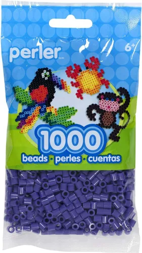 Miniatura 28 de Perler 80-15213 Cuentas fusibles para manualidades, 1000 piezas, naranja albaricoque